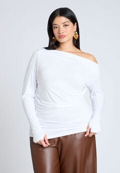 Ruched Sleeveless Tops