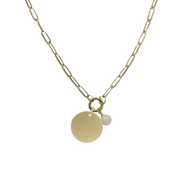 Treasure Paperclip Layering Charm Necklace, , alternate image number null