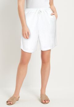 Plus Size Lightweight Shorts